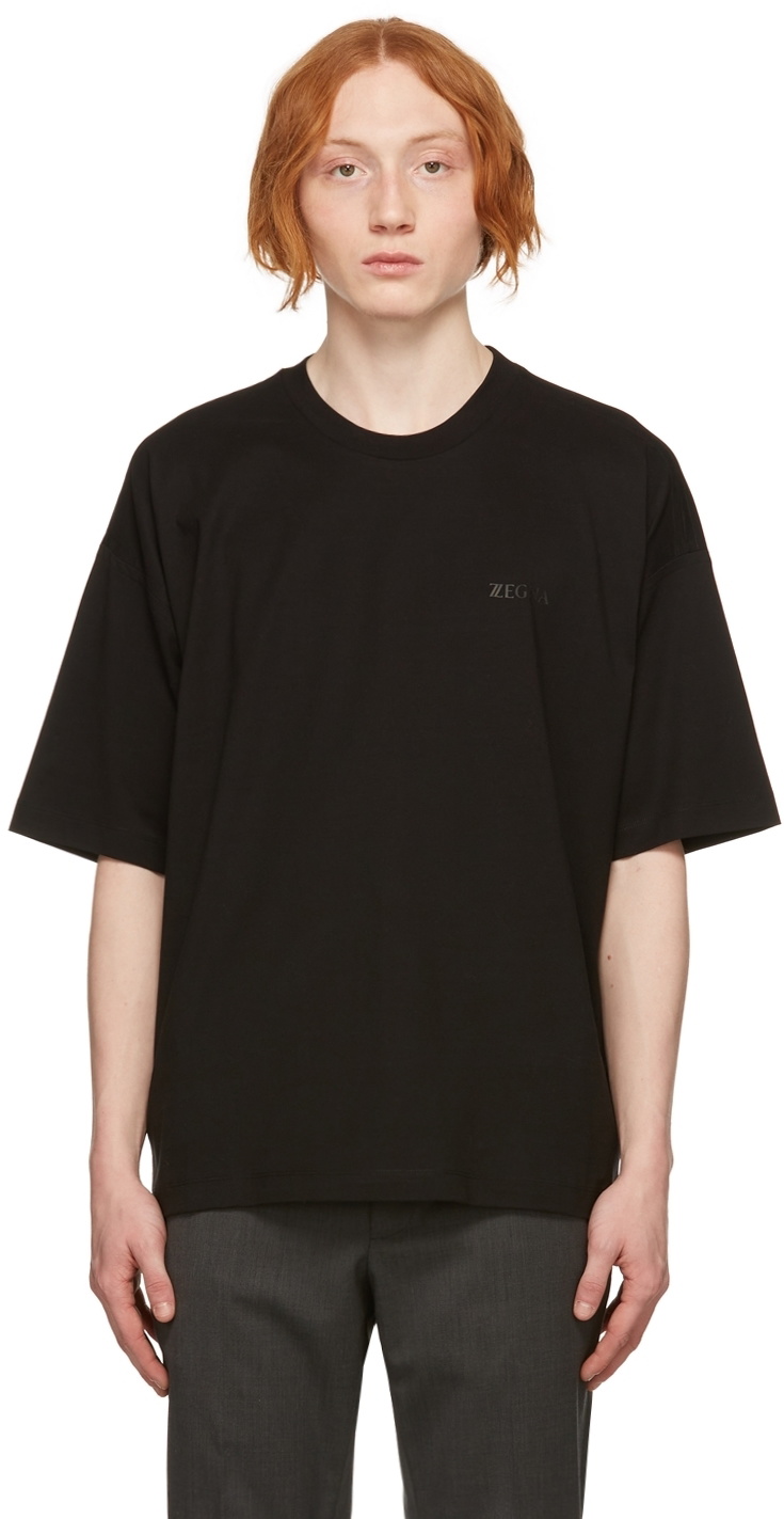 Z Zegna Black #UseTheExisting Edition Cotton T-Shirt Z Zegna