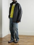 Acne Studios - Oversized Logo-Print Shell Down Jacket - Black