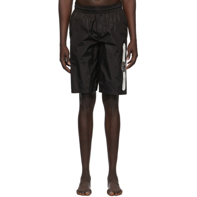 Photo: Gucci Black Logo Swim Shorts