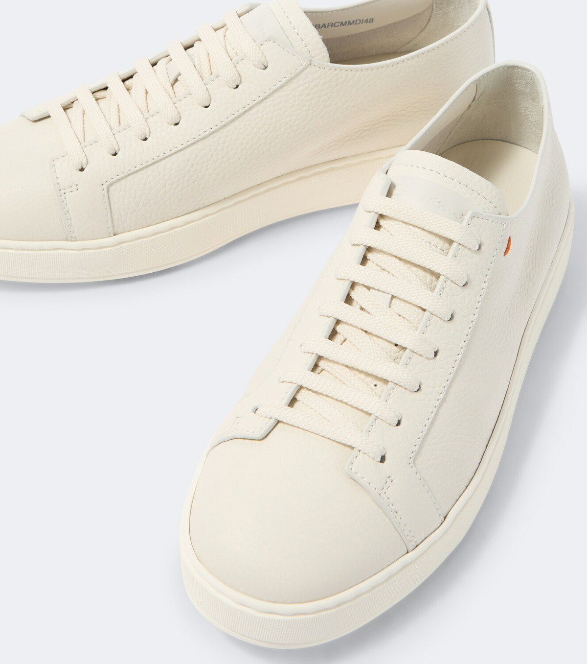 Santoni Leather sneakers