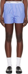 HommeGirls Blue Boxer Shorts