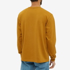 Adsum Men's Long Sleeve Classic Pocket T-Shirt in Golden Moss