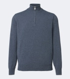 Brunello Cucinelli Cashmere half-zip sweater