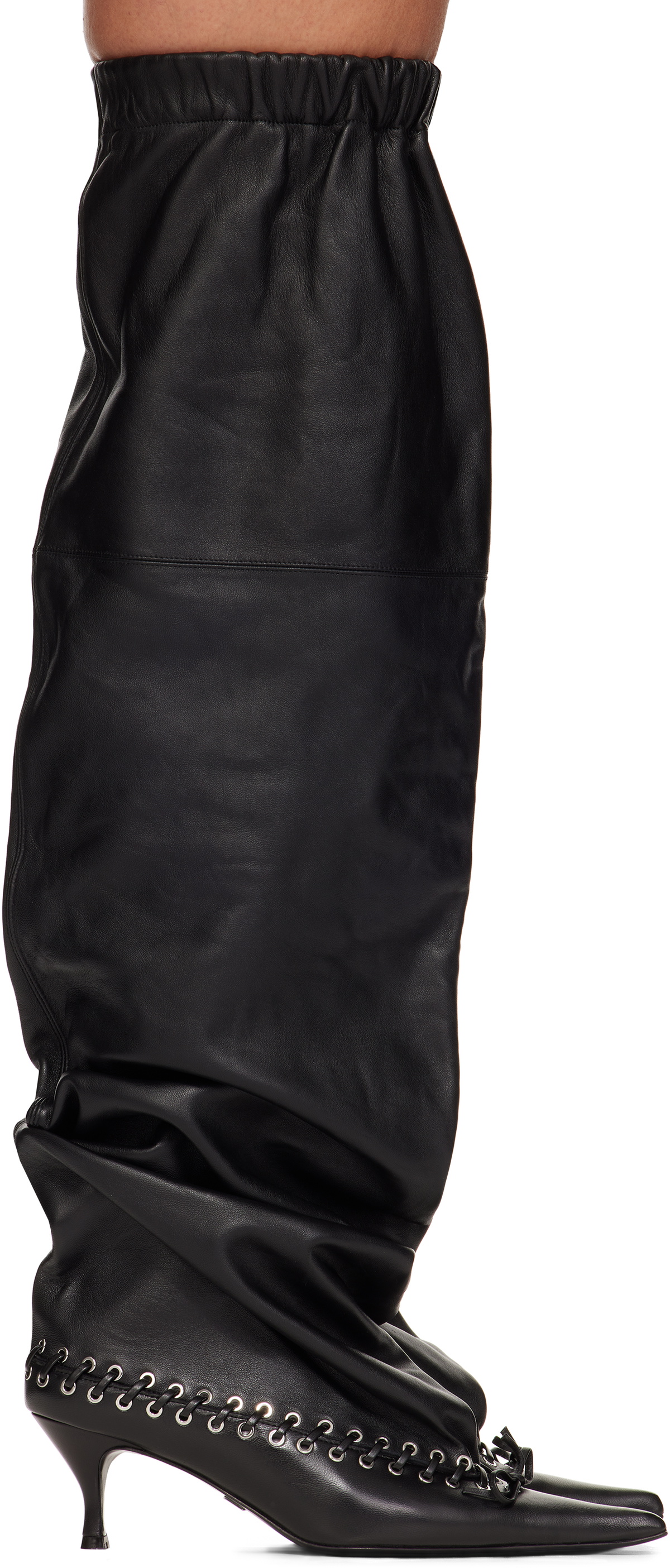 ALL-IN Black Level Thigh High Tall Boots