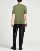 Balmain Mens T-shirt Military in Green