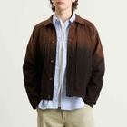 Dime Men's Dipped Chore Jacket in Brown
