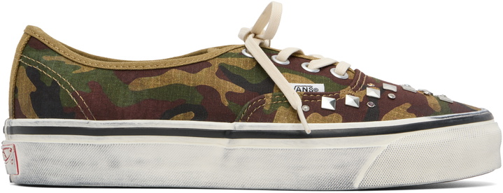 Photo: Vans Khaki Premium Authentic Sneakers