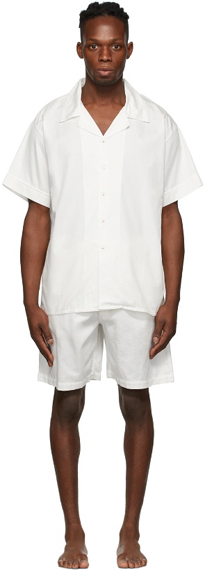 Photo: Cleverly Laundry White Short Pyjama Set