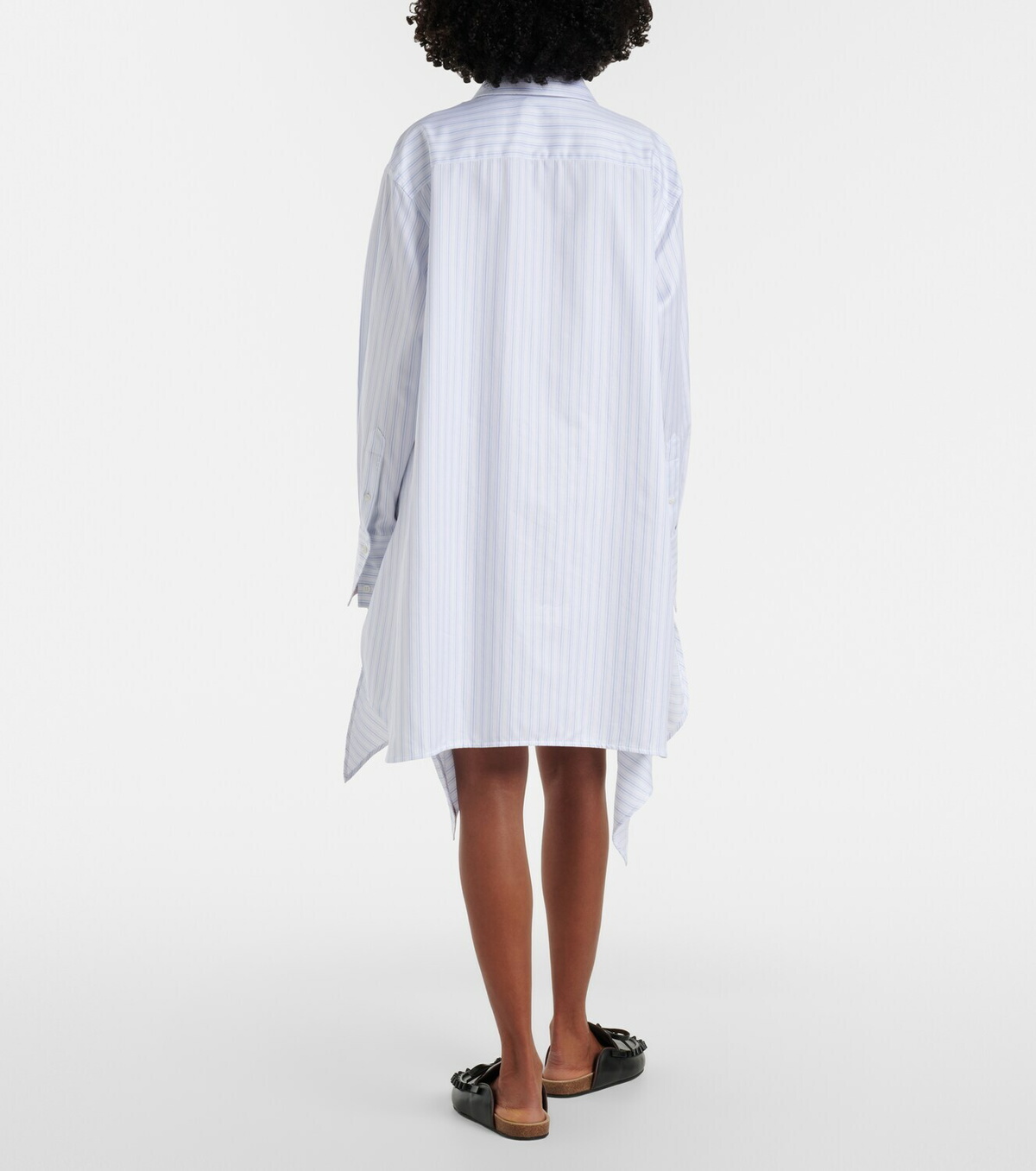 JW Anderson Striped cotton minidress