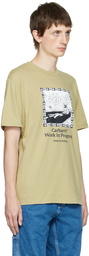 Carhartt Work In Progress Khaki Steamroller T-Shirt