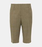 Dries Van Noten Checked Bermuda shorts