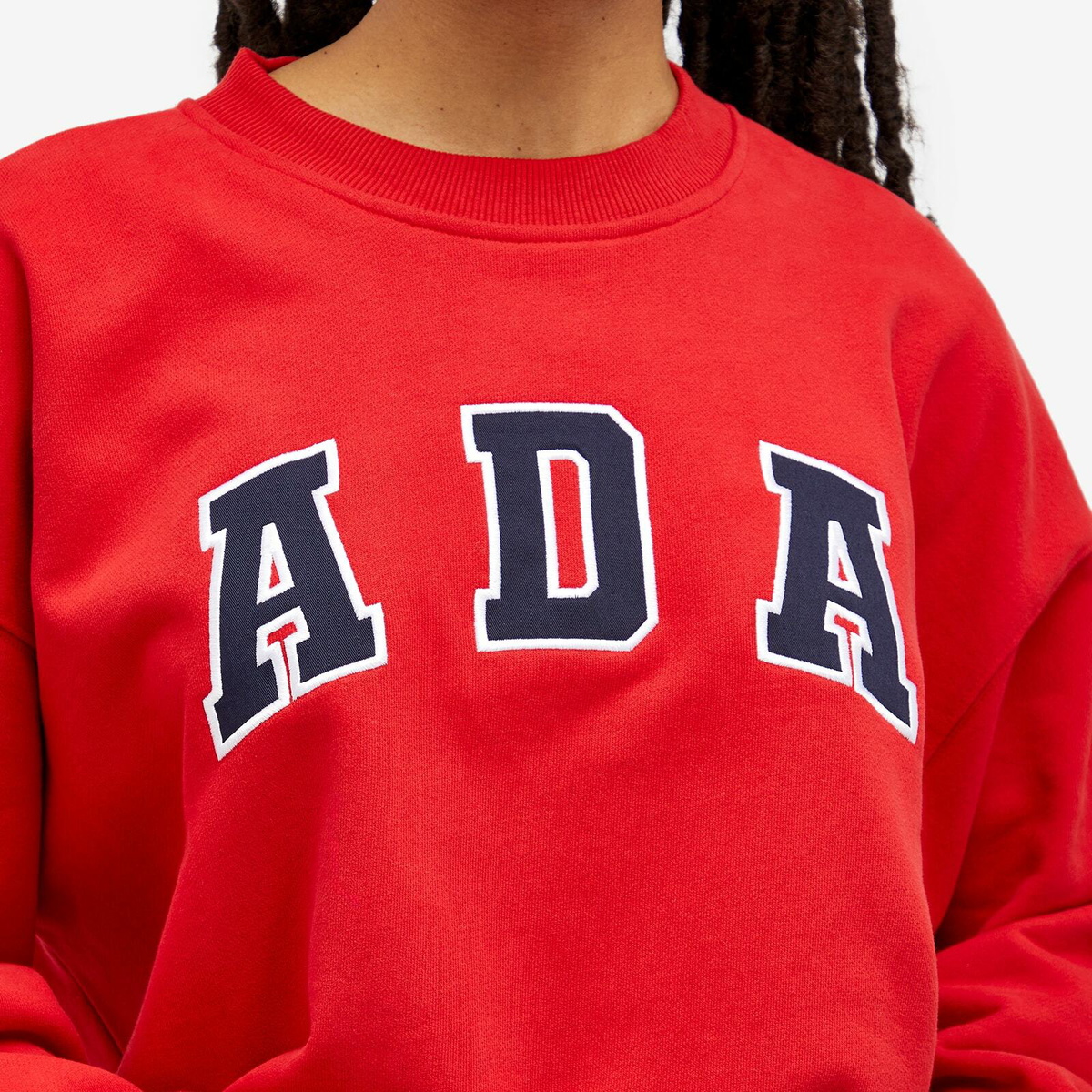 Adanola Women's ADA Oversized Sweatshirt in Red