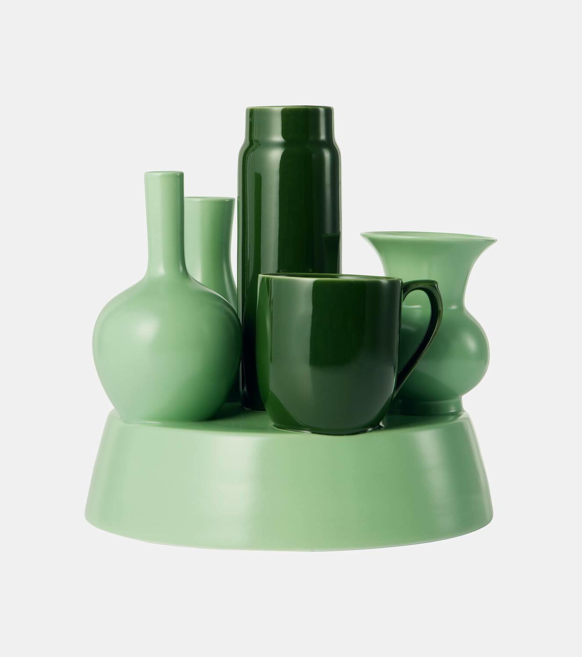 Polspotten Hong Kong porcelain vase by Norman Trapman