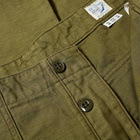 orSlow Men's US Army Fatigue Pant in Green