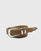 Western Suede Silver Belt