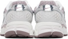 Nike White & Silver Zoom Vomero 5 Sneakers