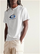Saturdays NYC - Oakley Logo-Print Cotton-Jersey T-Shirt - White