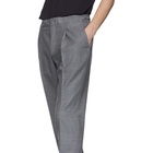 Z Zegna Grey Drawstring Trousers