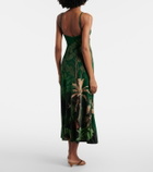 Johanna Ortiz Nuestra Tierra printed jersey midi dress