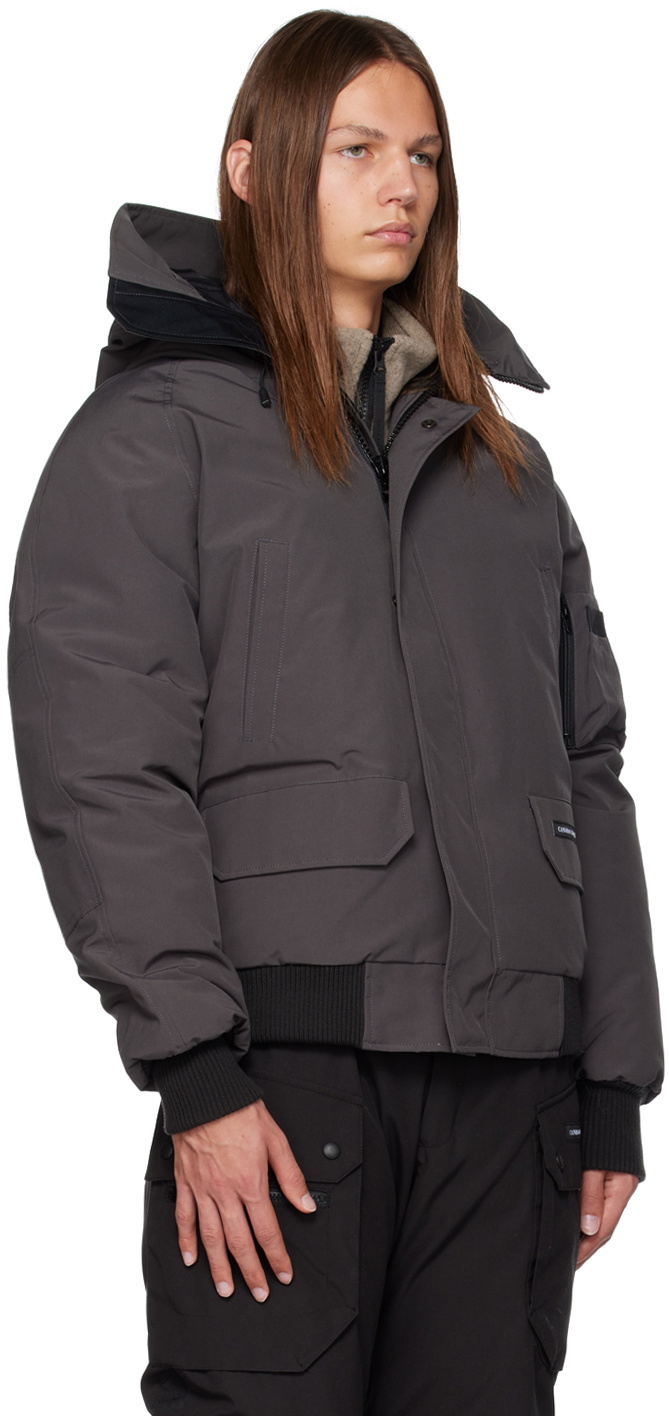 Canada Goose Gray Chilliwack Down Jacket Canada Goose