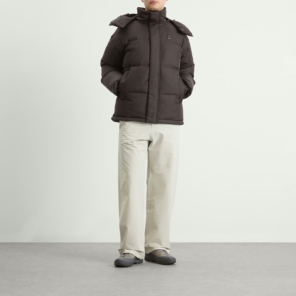 66° North Men's Dyngja Down Jacket in Licorice