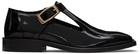 Ernest W. Baker Black T-Bar Monkstraps