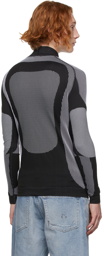 MISBHV Black & White Active Classic Long Sleeve Top