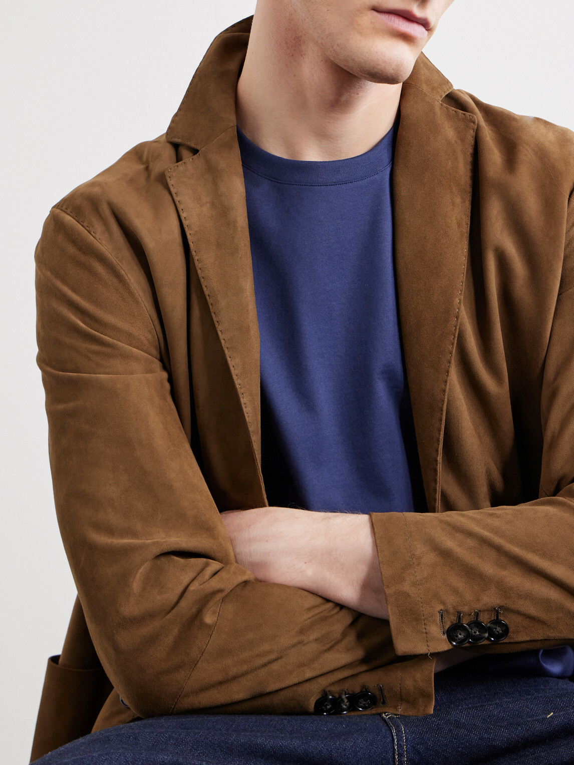 Zegna - Cotton-Jersey T-Shirt - Blue