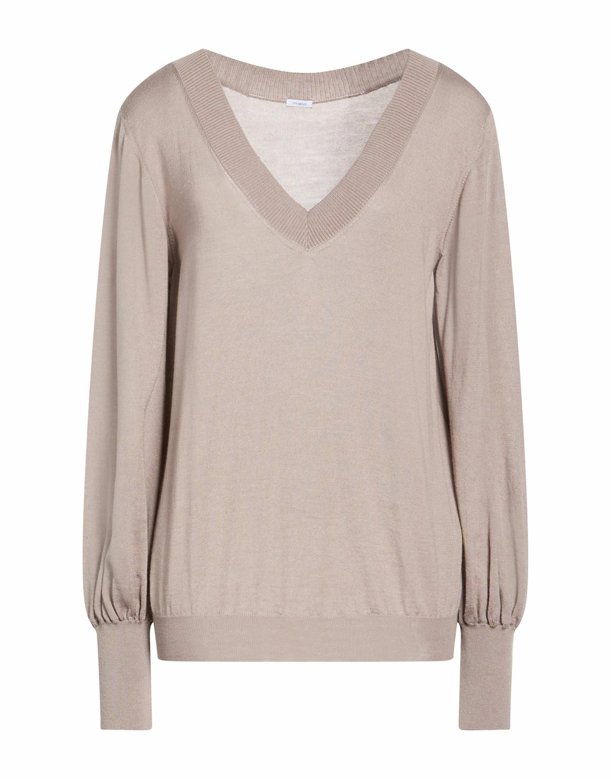 Malo Womens Sweater in Taupe