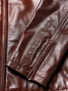 Acne Studios - Leather Blouson Jacket - Brown