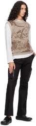 FFFPOSTALSERVICE Black Paneled Cargo Pants
