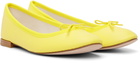 Repetto Yellow Cendrillon Ballerina Flats