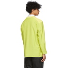 Issey Miyake Men Yellow Knit Sweater