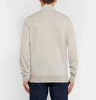 Loro Piana - Roadster Cashmere Half-Zip Sweater - Men - Neutral
