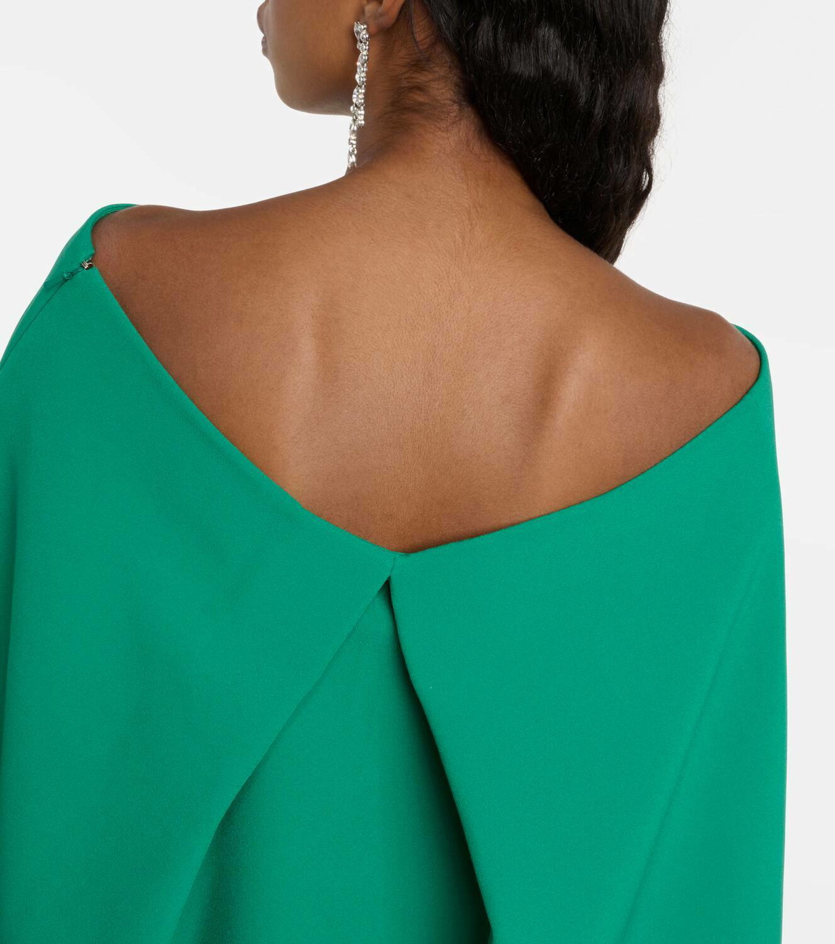 Safiyaa Rowan Manorel embellished caped minidress