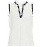 Tory Sport Piqué tennis top