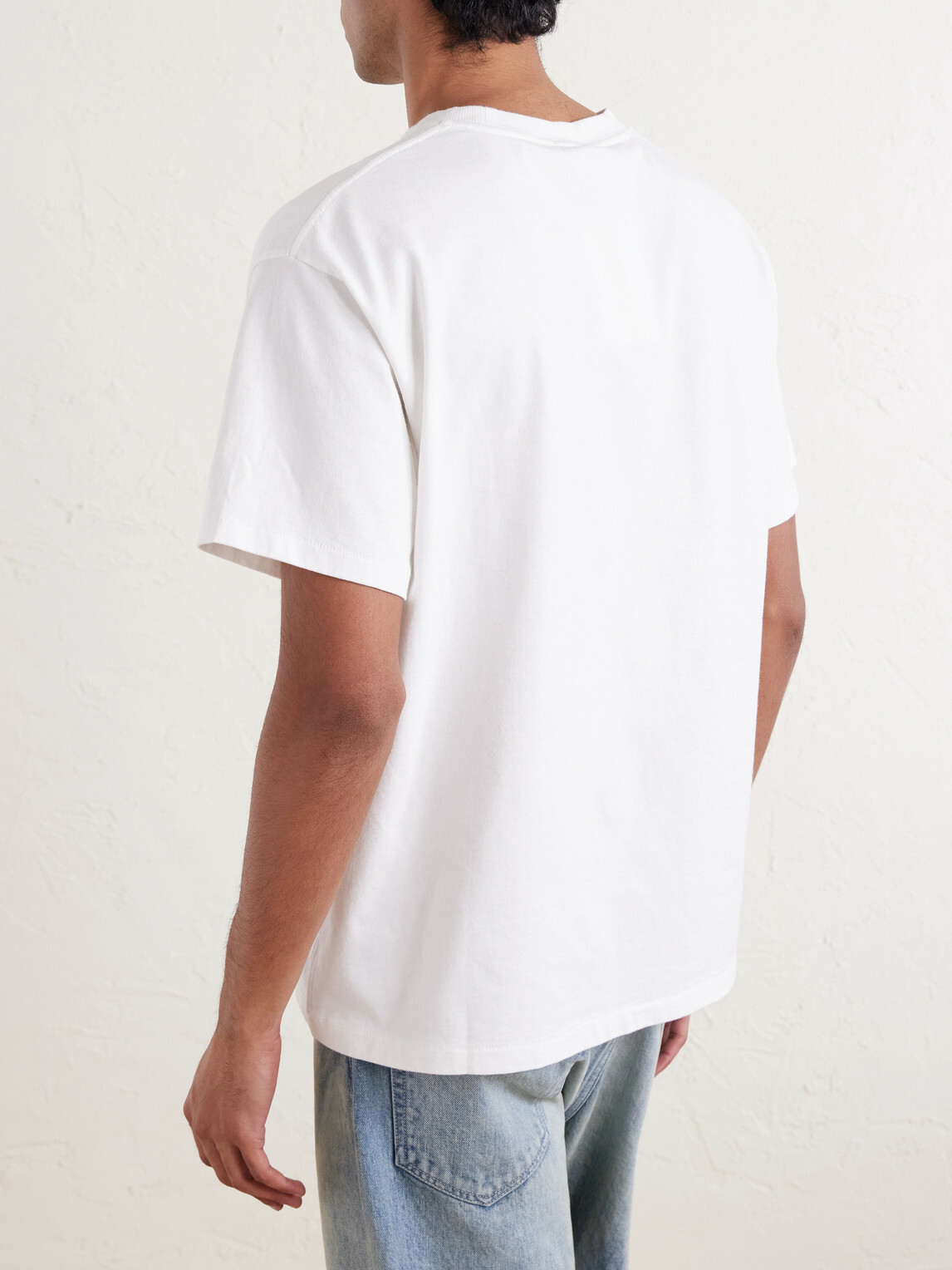 BODE - Geneva Bead-Embellished Cotton-Jersey T-Shirt - Neutrals