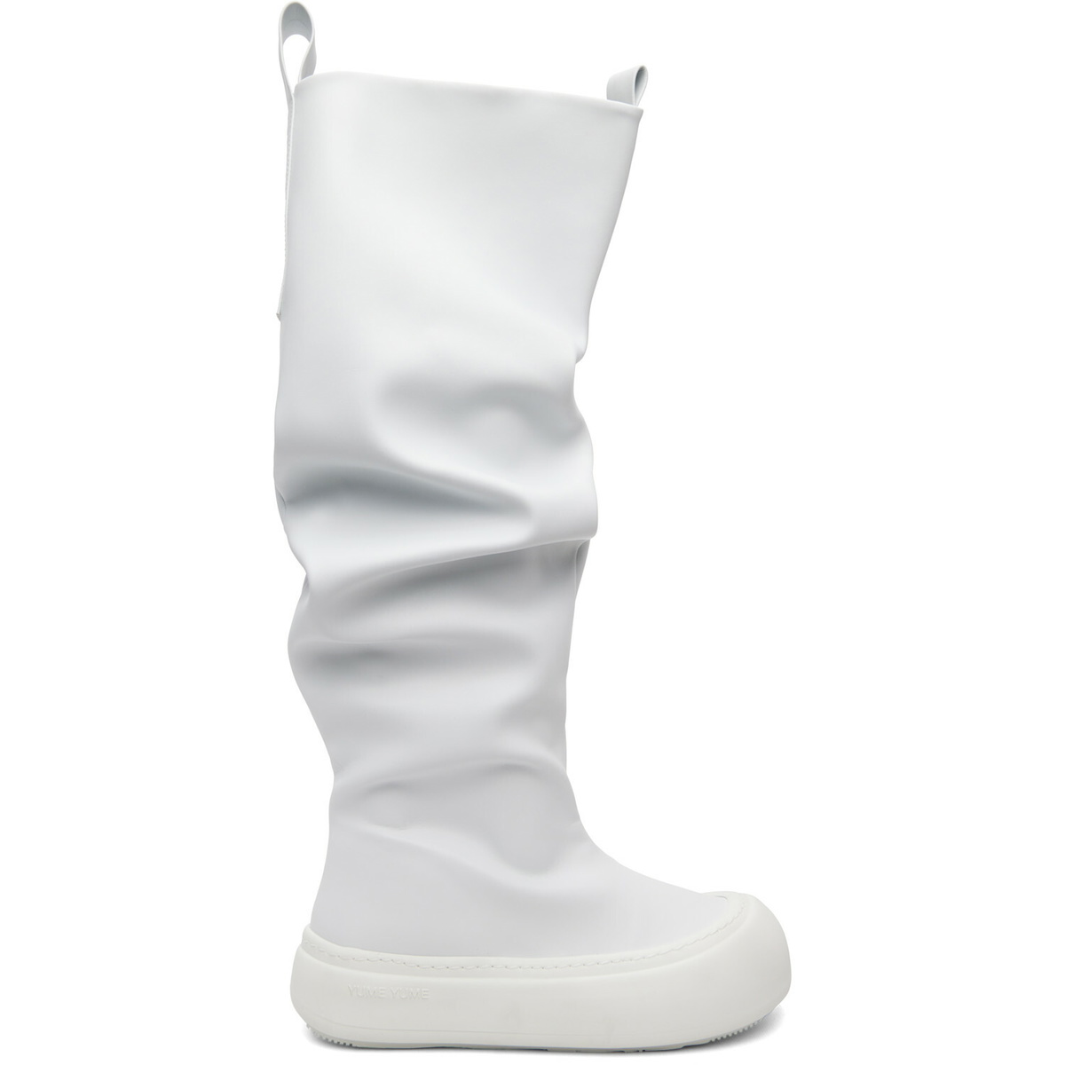 YUME YUME Off-White Fisherman Chelsea Boots