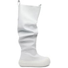 YUME YUME Off-White Fisherman Chelsea Boots