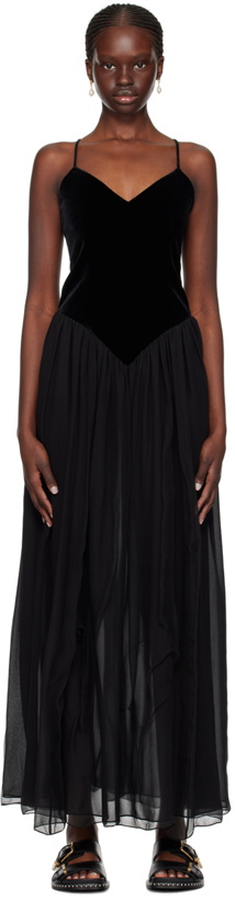 Photo: Chloé Black Evening Maxi Dress