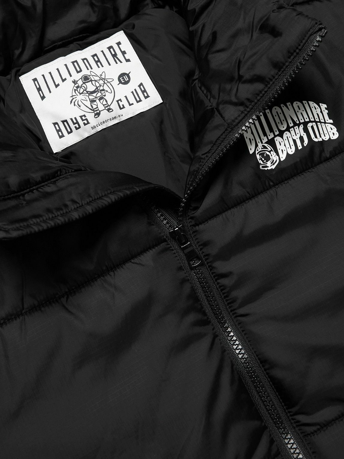 Billionaire Boys Club - Logo-Print Padded Quilted Nylon-Ripstop Jacket ...