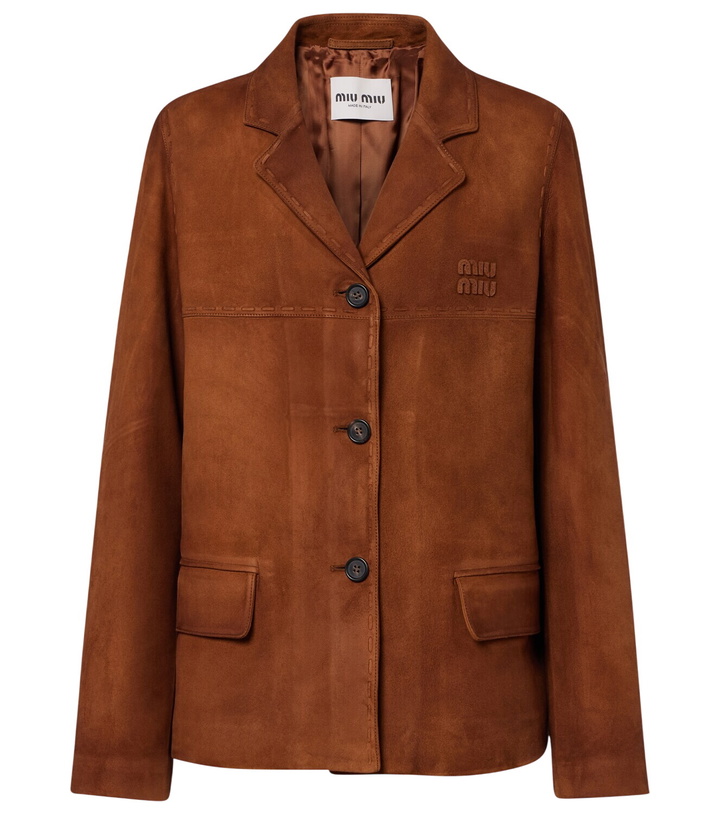 Photo: Miu Miu Suede jacket