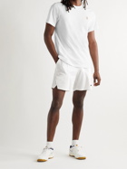 Nike Tennis - NikeCourt Logo-Appliquéd Cotton-Jersey Tennis T-Shirt - White