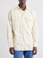 Drake's - Cotton-Corduroy Shirt - White