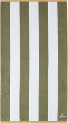 Soho Home White & Green 'Mexico City' House Pool Towel