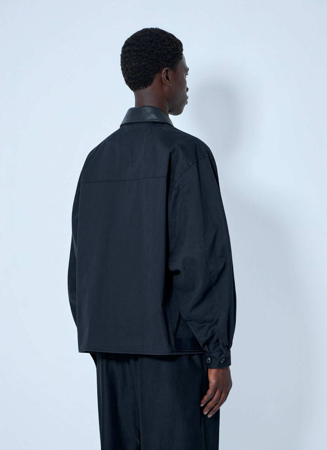 ssstein Sulfur Dyed Brush Chino Zip Jacket
