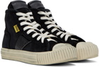 Rhude Black Bel Airs Sneakers