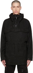 C.P. Company Black Ba-Tic Goggle Anorak Coat