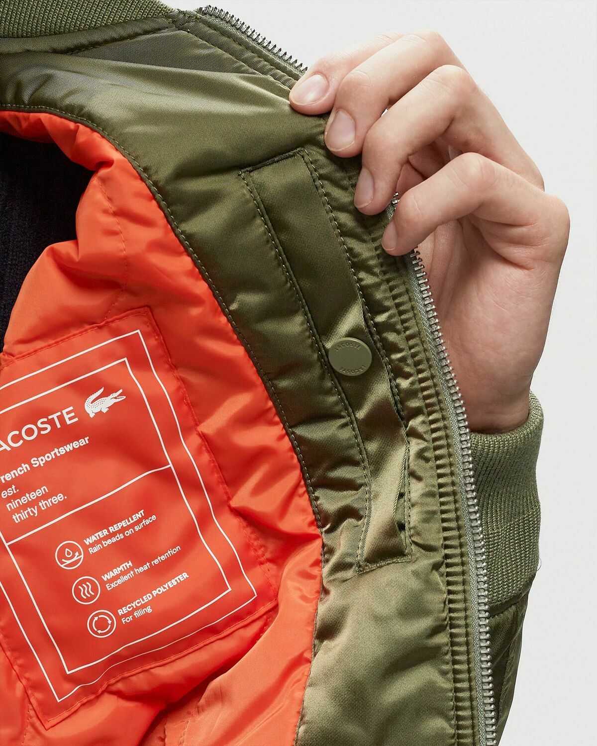 Lacoste Bomber Jacket Brown Bomber Jackets