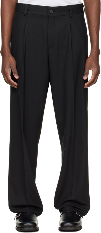 Photo: Hugo Black Modern-Fit Stretch Twill Trousers
